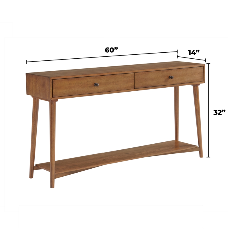 Home Square 4-Piece Set with Coffee Table & 2 End Tables & Console Table