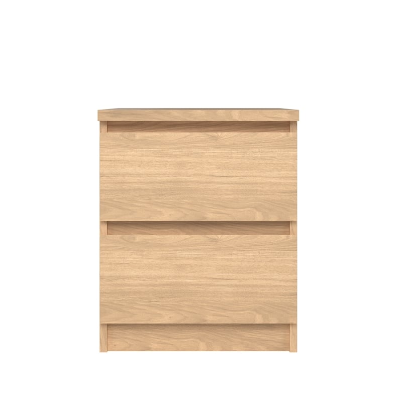 Home Square 3-Piece Set with Double Dresser and 2 Nightstands