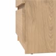 Home Square 2-Drawer Nightstand in Jackson Hickory - Set of 2