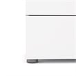 Home Square 3-Piece Set with Space Wardrobe & Dresser & Chest in White