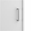Home Square 2-Piece Set with Space Wardrobe and Double Dresser in White