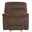 Home Square 3-Piece Set with Recliner & Loveseat & Sofa in Shadow Brown