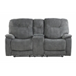 Home Square 3-Piece Set with Recliner & Loveseat & Sofa in Shadow Gray