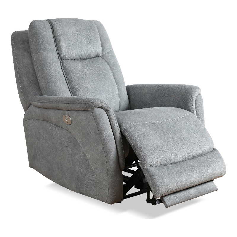 Home Square 3-Piece Set with Recliner & Loveseat & Sofa in Hudson Gray