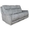Home Square 3-Piece Set with Recliner & Loveseat & Sofa in Hudson Gray