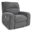 Home Square 3-Piece Set with Recliner & Loveseat & Sofa in Bizmark Gray