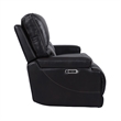 Home Square 3-Piece Set with Power Recliner & Loveseat & Sofa in Brown