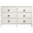 Home Square 5-Piece Set with Queen Bed & 2 Nightstands & Dresser & Chest