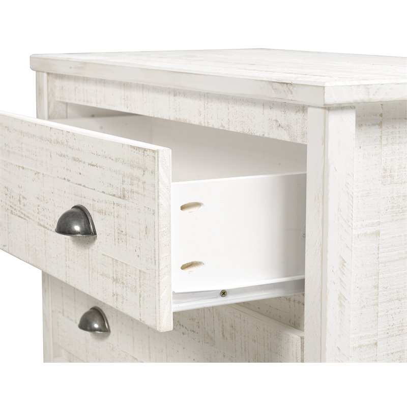 Home Square 5-Piece Set with Queen Bed & 2 Nightstands & Dresser & Chest