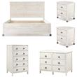 Home Square 5-Piece Set with Queen Bed & 2 Nightstands & Dresser & Chest
