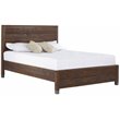 Home Square 3-Piece Set with Queen Bed & Chest & 6-Drawer Dresser in Walnut