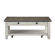 Home Square 2-Piece Set with Daybed with Trundle in Navy & Coffee Table