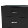 Home Square 3-Piece Set with Double Dresser & 5 Drawer Chest & Nightstand