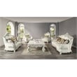Home Square 2-Piece Set with Faux Leather Loveseat & Faux Leather Sofa