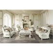 Home Square 2-Piece Set with Faux Leather Loveseat & Faux Leather Sofa