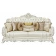 Home Square 2-Piece Set with Faux Leather Loveseat & Faux Leather Sofa