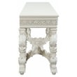 Home Square 2-Piece Set with Wooden Top Sofa Table & End Table in Antique White