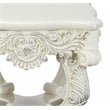 Home Square 2-Piece Set with Wooden Top Sofa Table & End Table in Antique White