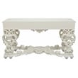 Home Square 2-Piece Set with Wooden Top Sofa Table & End Table in Antique White