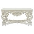 Home Square 2-Piece Set with Wooden Top Sofa Table & End Table in Antique White