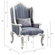 Home Square 2-Piece Set with Fabric Upholstery Chair & Full Daybed Trundle