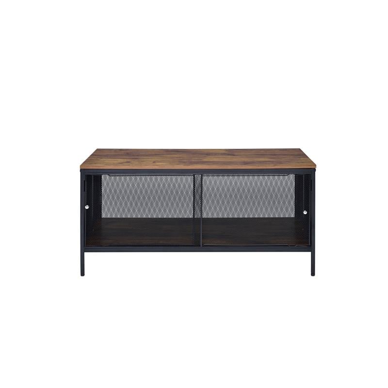 Home Square 2-Piece Set with Fabric Loveseat and Coffee Table