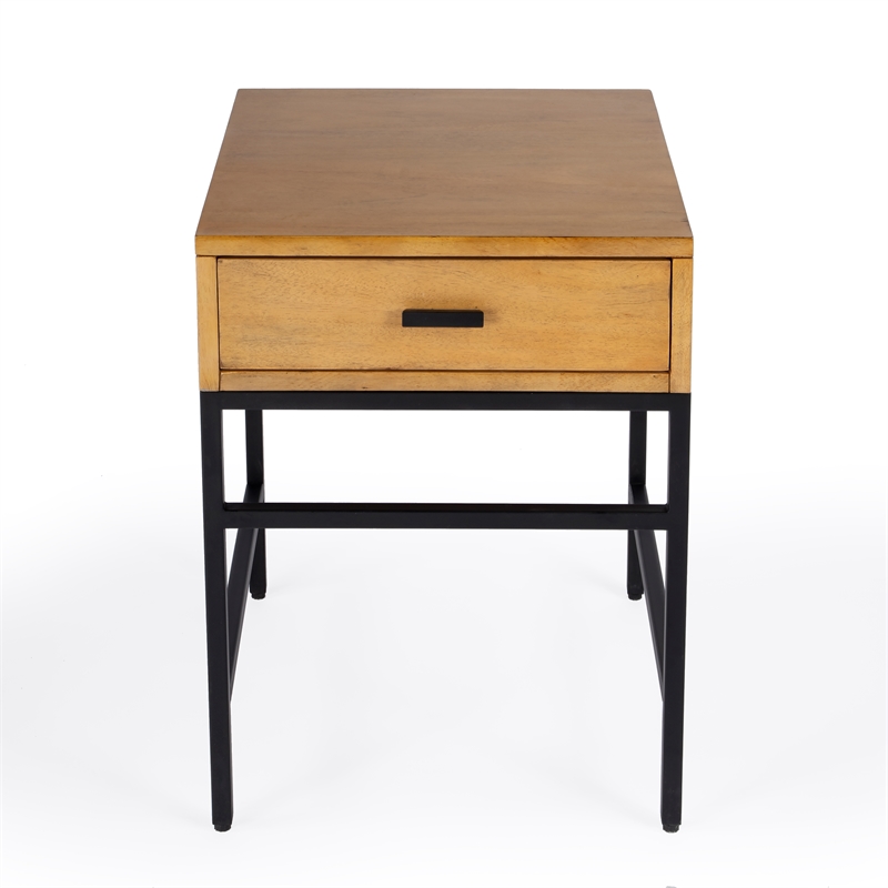 Home Square 3-Piece Set with Storage TV Stand and 2 End Tables