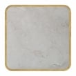 Home Square 2-Piece Set with Marble Coffee Table and End Table in Natural