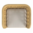 Home Square Outdoor Lounge Chair in Natural Finish - Set of 2