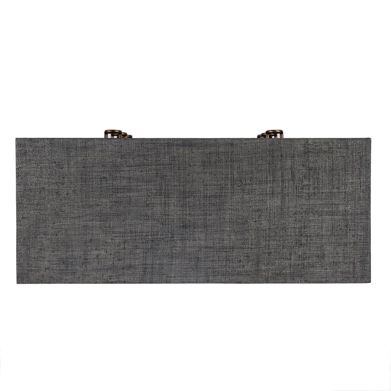 Home Square 2-Piece Set with 6 Drawer Dresser and Chest in Charcoal