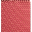 Home Square Jacquard Fabric Solid Wood Arm Chair in Red - Set of 2
