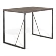 Home Square 5-Piece Set with Dining Table and 4 Barstools in Tobacco Leaf