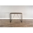 Home Square 5-Piece Set with Dining Table and 4 Barstools in Tobacco Leaf