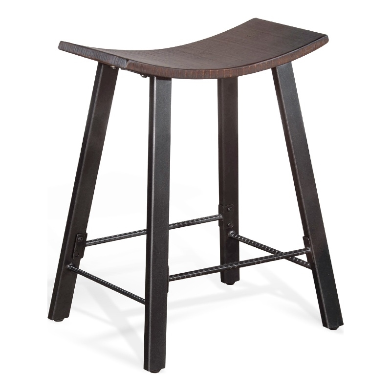 Home Square 5-Piece Set with Dining Table and 4 Counter Height Stools