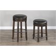 Home Square 5-Piece Set with Table and 4 Backless Swivel Barstools