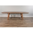 Home Square 3-Piece Set with Dining Table and 2 Benches in Taupe Brown