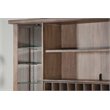 Home Square 4-Piece Set with Bar Unit & Hutch & 2 Backless Stools