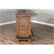 Home Square 4-Piece Set with Bar Unit & Hutch & 2 Backless Stools