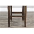 Home Square 9-Piece Set with Table & 4 Chairs & Bar Unit & Hutch & 2 Barstools