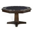 Home Square 9-Piece Set with Table & 4 Chairs & Bar Unit & Hutch & 2 Barstools