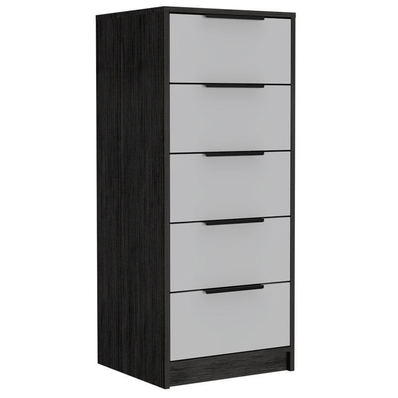 Home Square 2-Piece Set with 3 Door Armoire & 5 Drawer Dresser