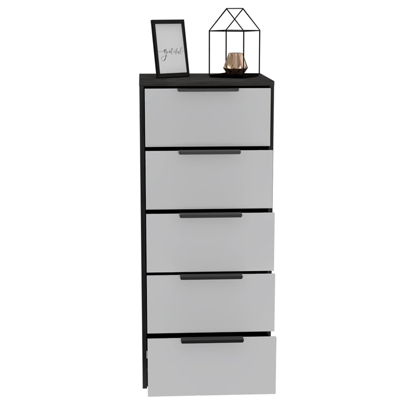Home Square 2-Piece Set with 3 Door Armoire & 5 Drawer Dresser