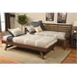Home Square 3-Piece Set with 2 Fabric Daybed Mattresses and Daybed