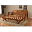 Home Square 3-Piece Set with 2 Daybed Mattresses & Daybed in Barbados Brown
