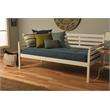 Home Square 2-Piece Set with Daybed Mattress & Daybed in White