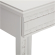 Home Square Wood Nightstand with Drawer in Light Gray - Set of 2
