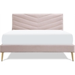 Home Square 2-Piece Set with Accent Table and Platform Queen Bed