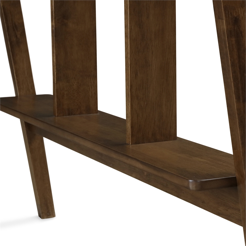 Home Square 2-Piece Set with Fabric Desk Chair and Writing Desk in Brown & Cream