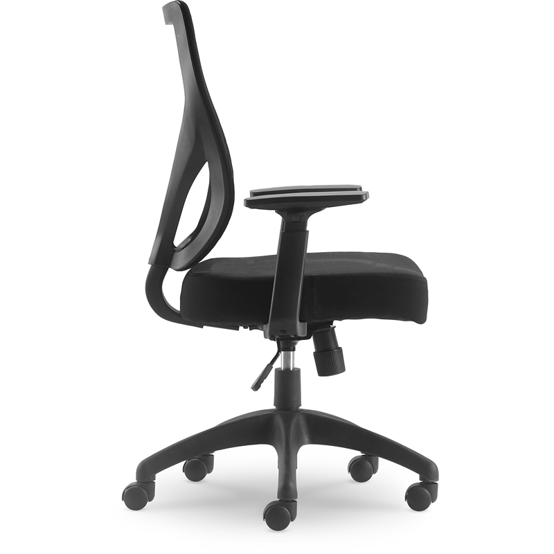 Home Square 2-Piece Set with Standing Desk and Mesh Office Chair
