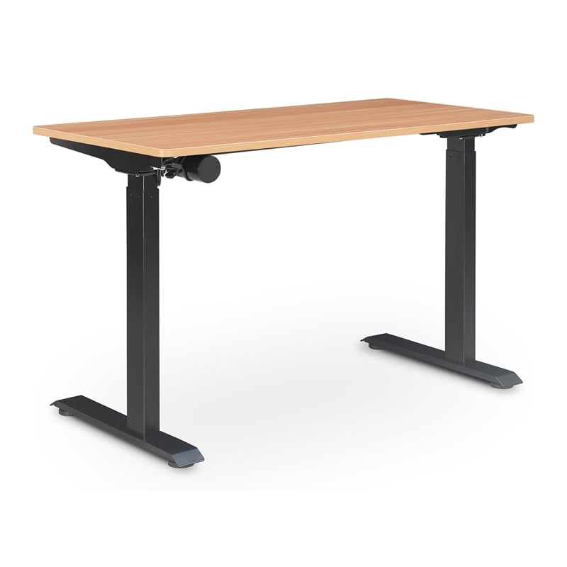 Home Square 2-Piece Set with Standing Desk and Armless Task Chair